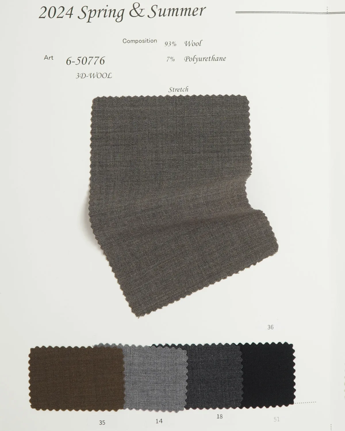 6-50776 3D Wool Stretch