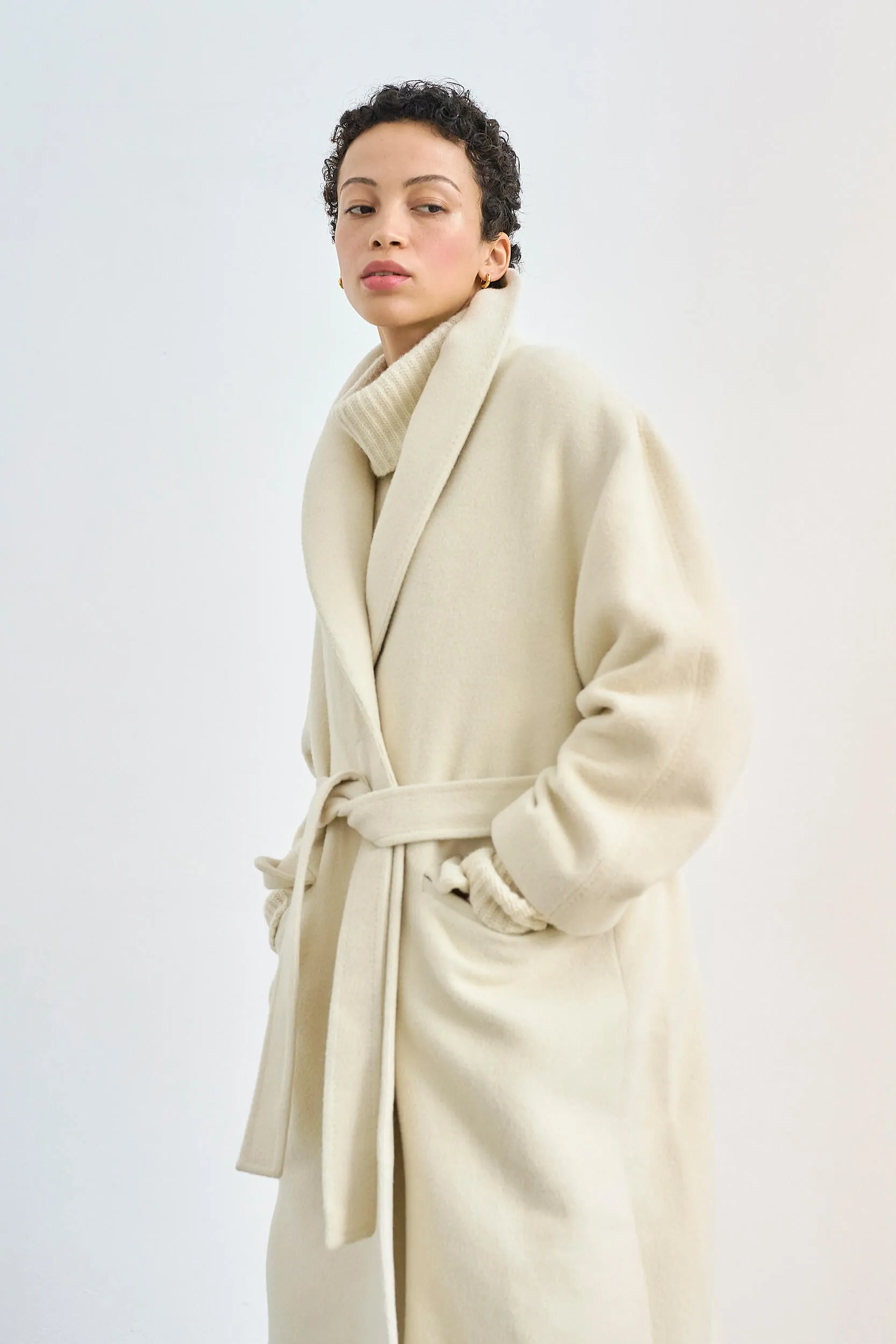 AUGUSTA COAT OFF WHITE