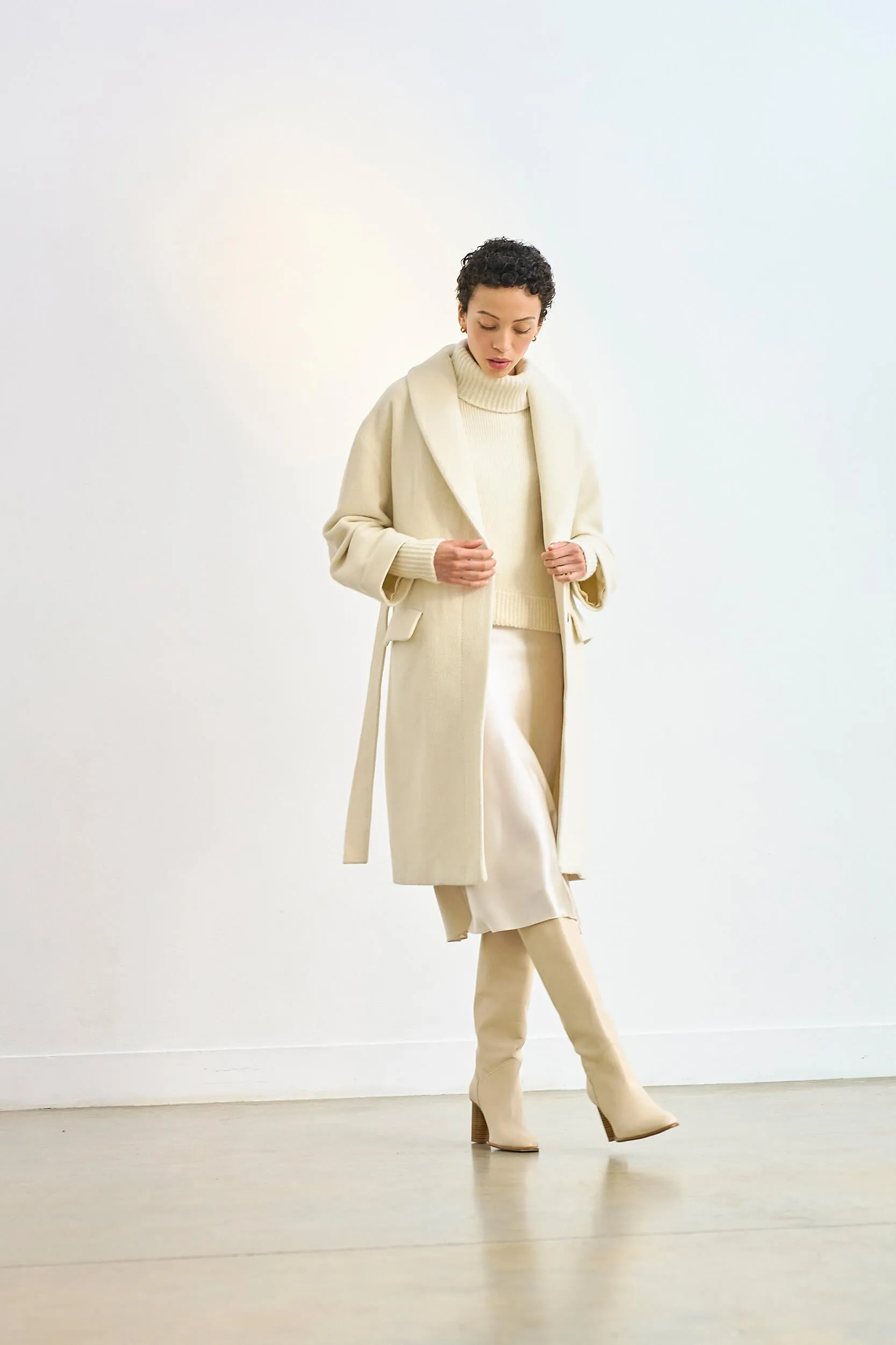 AUGUSTA COAT OFF WHITE