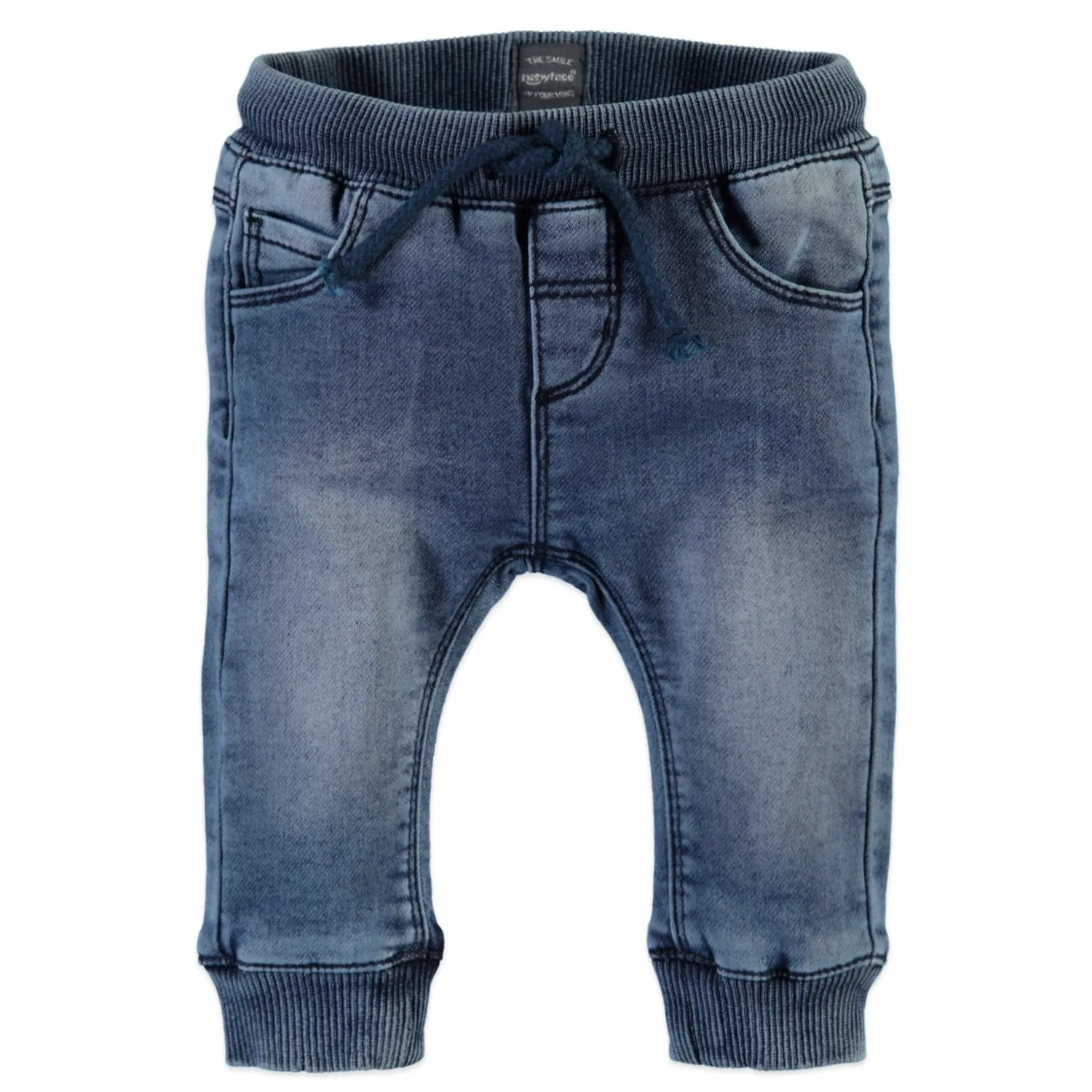 Babyface Baby Boys Jogg Denim - Medium Blue Denim