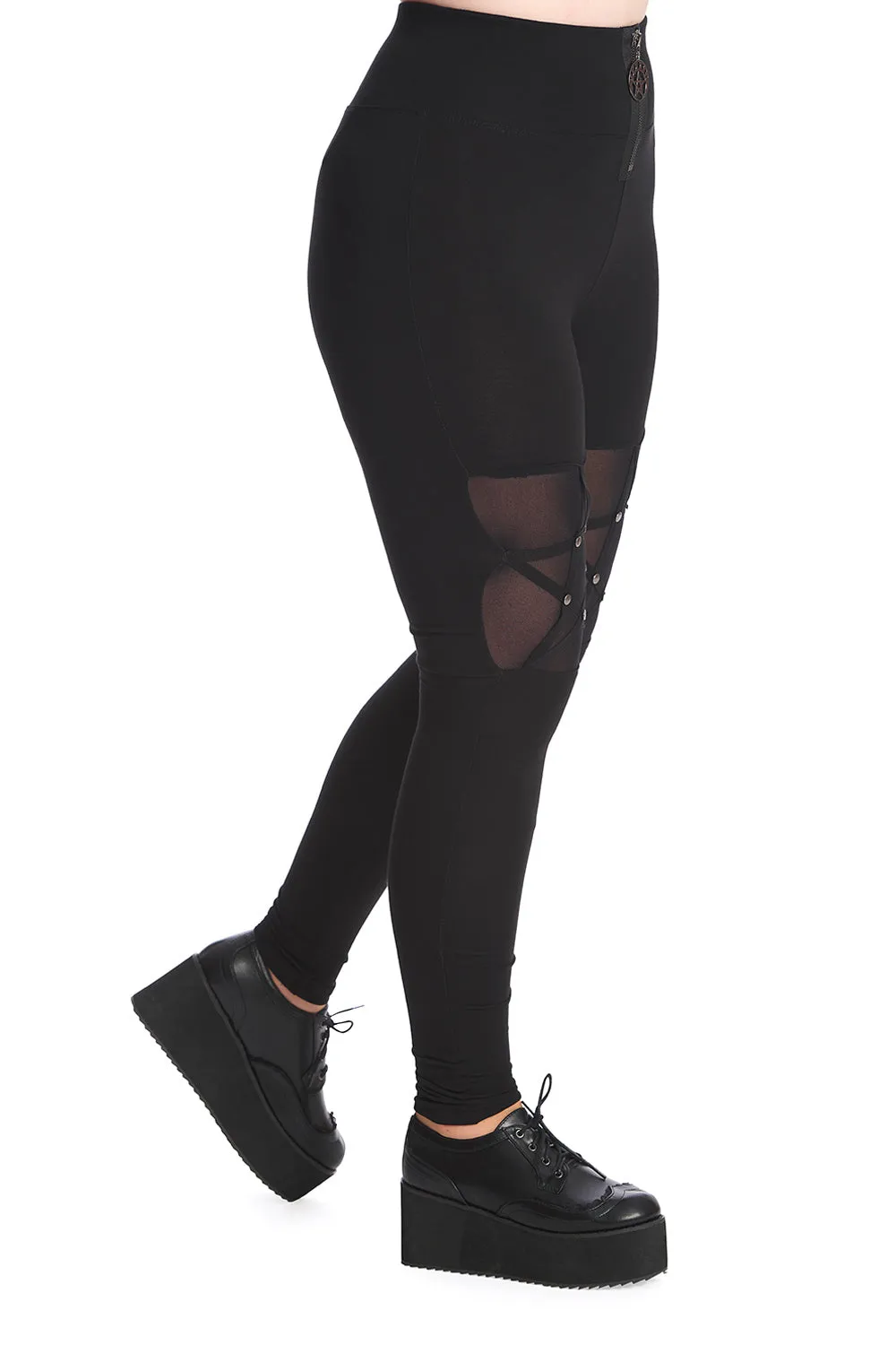 Banned Apparel - Queen Vix Leggings