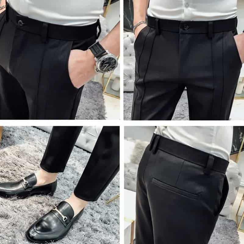 Casual Ankle-Length Pants in 3 Solid Colors
