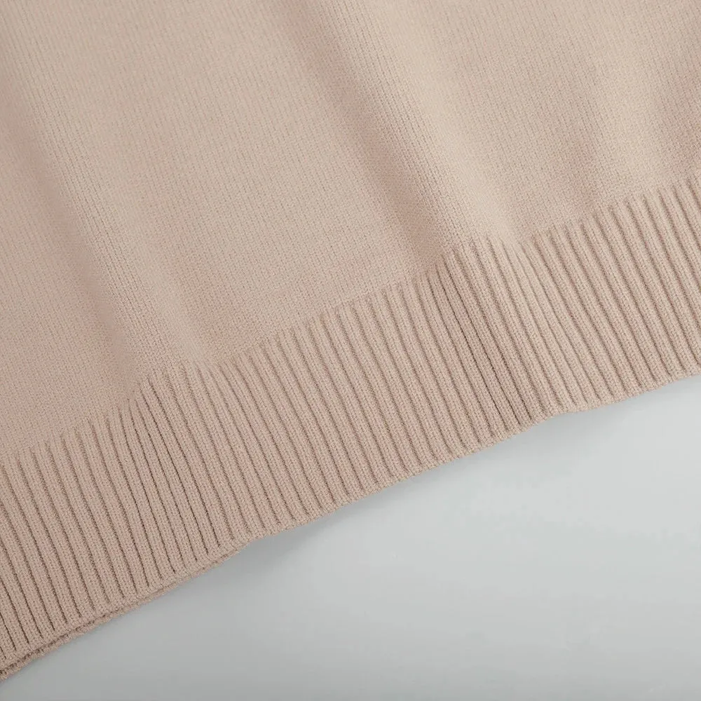 Casual Loose Turtleneck Sweater For Women