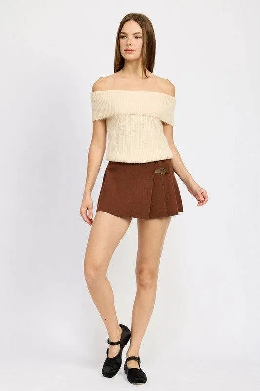 Emory Park Pleated Mini Skort
