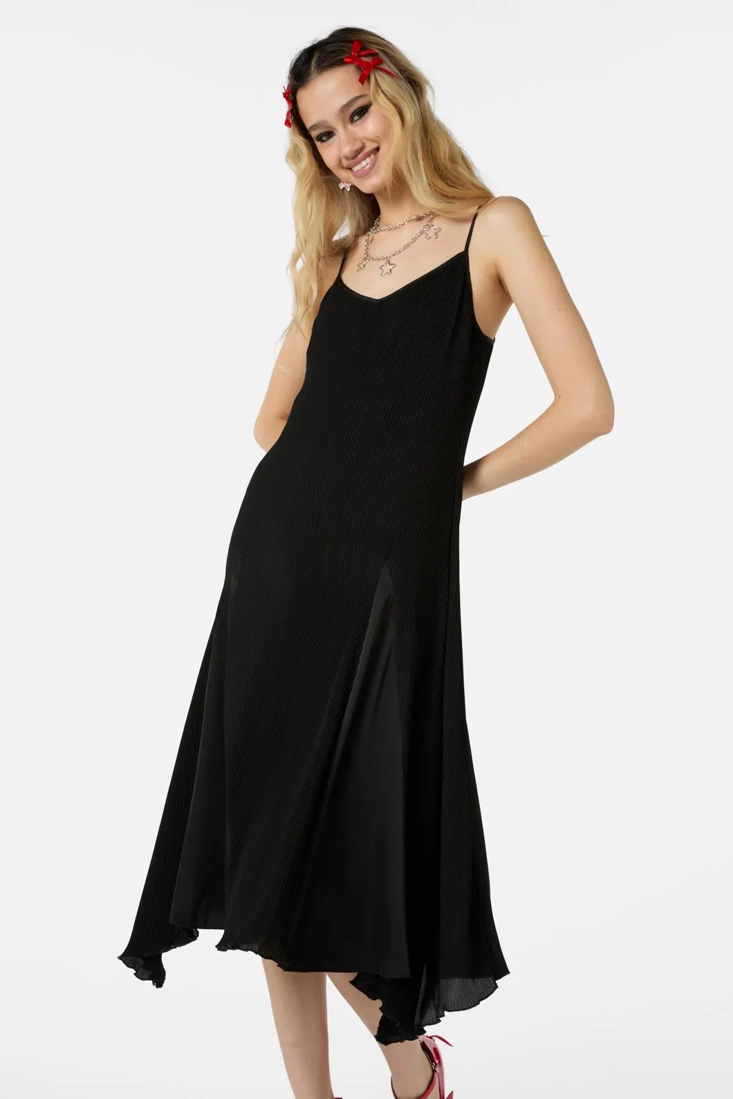 Godet Dress