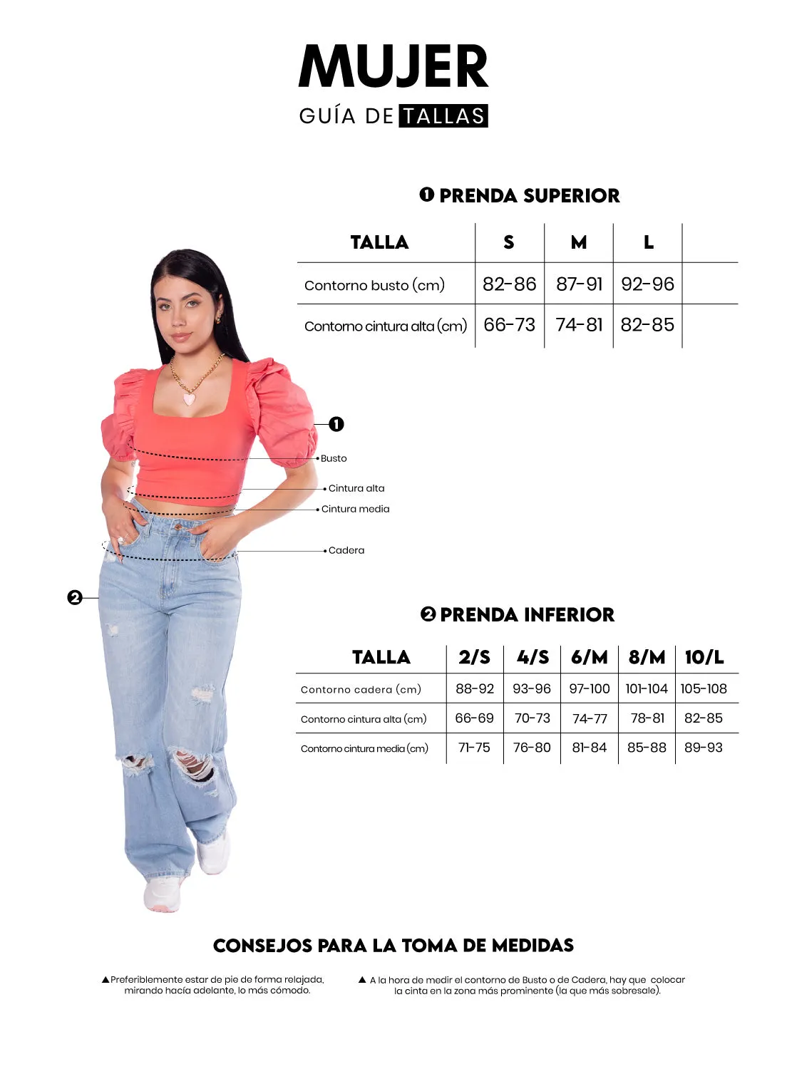 Jean Wide Leg con flores