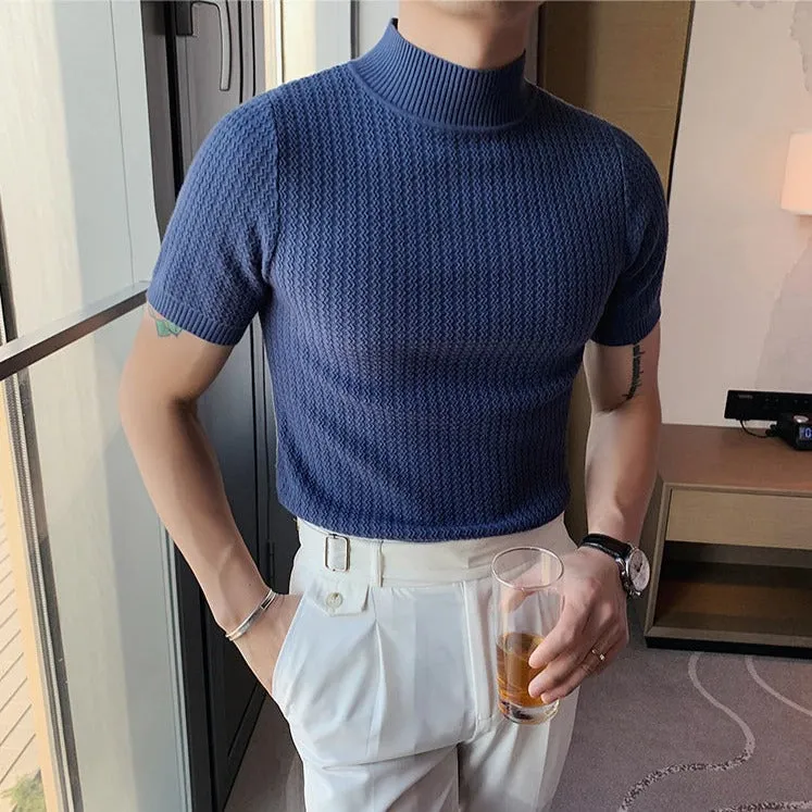 Logan - Turtleneck Knitted Shirt