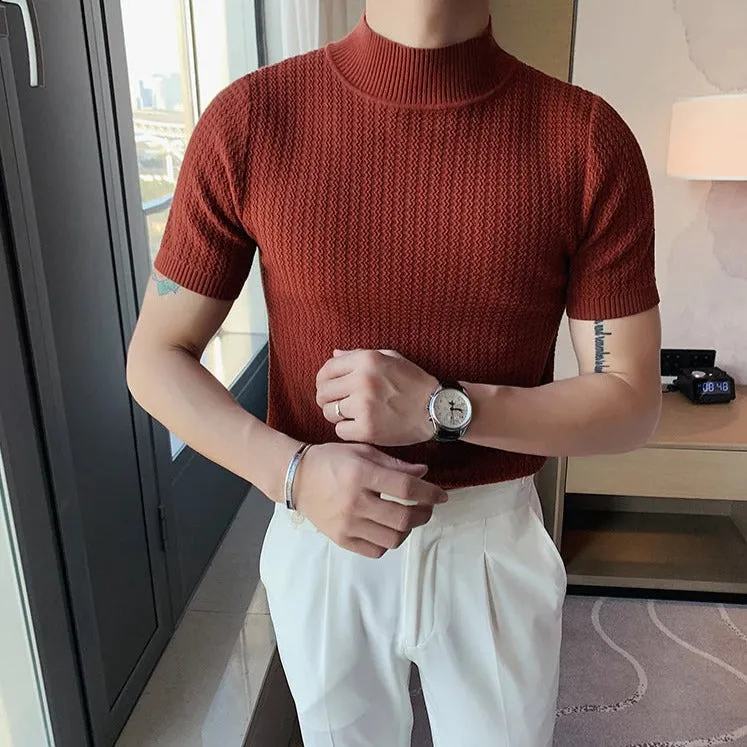 Logan - Turtleneck Knitted Shirt