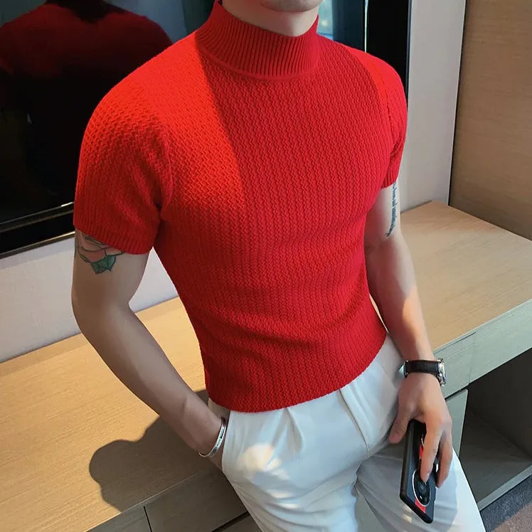 Logan - Turtleneck Knitted Shirt