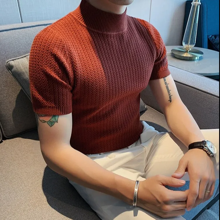 Logan - Turtleneck Knitted Shirt