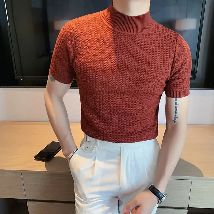 Logan - Turtleneck Knitted Shirt