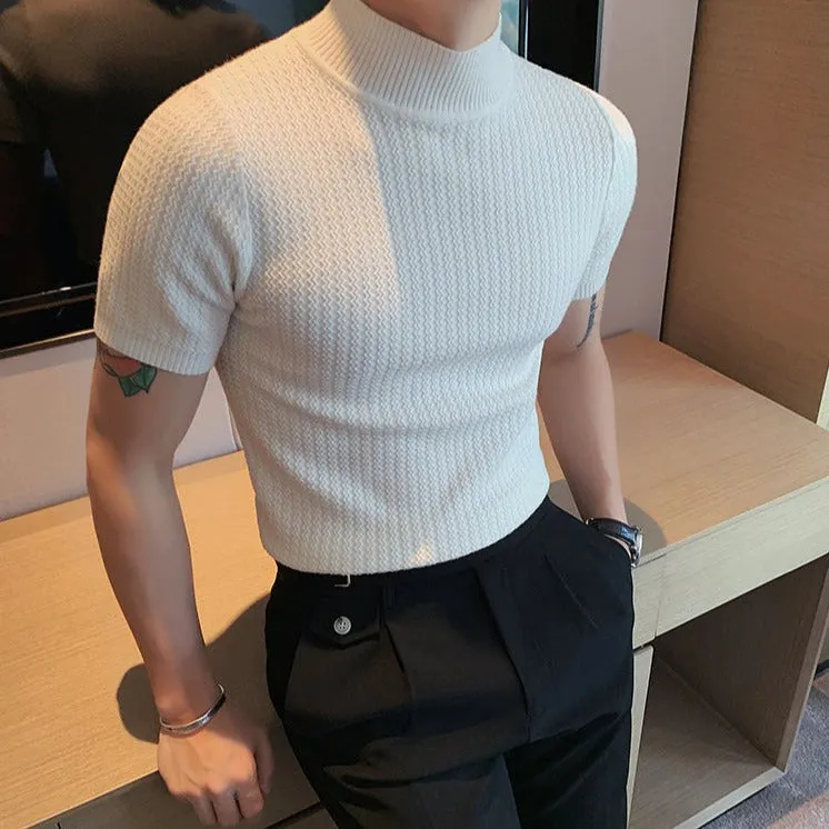 Logan - Turtleneck Knitted Shirt