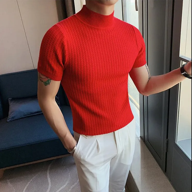 Logan - Turtleneck Knitted Shirt