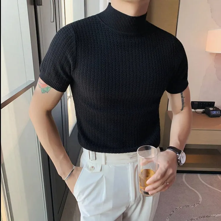 Logan - Turtleneck Knitted Shirt