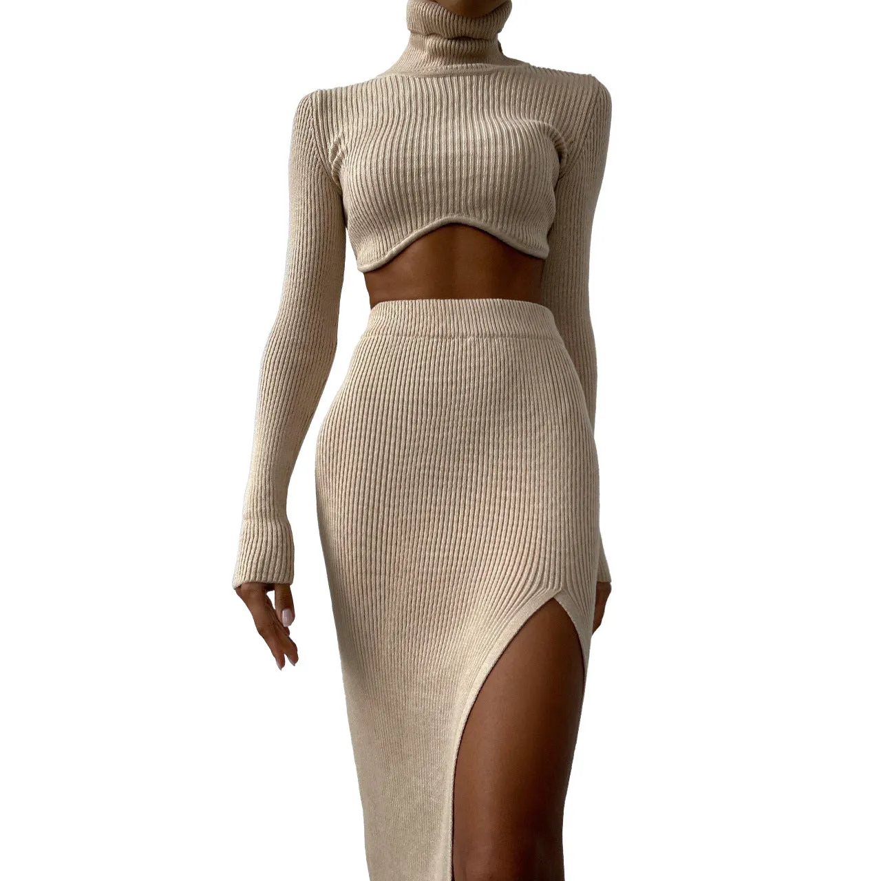 Luna Threaded Skirt Top Set