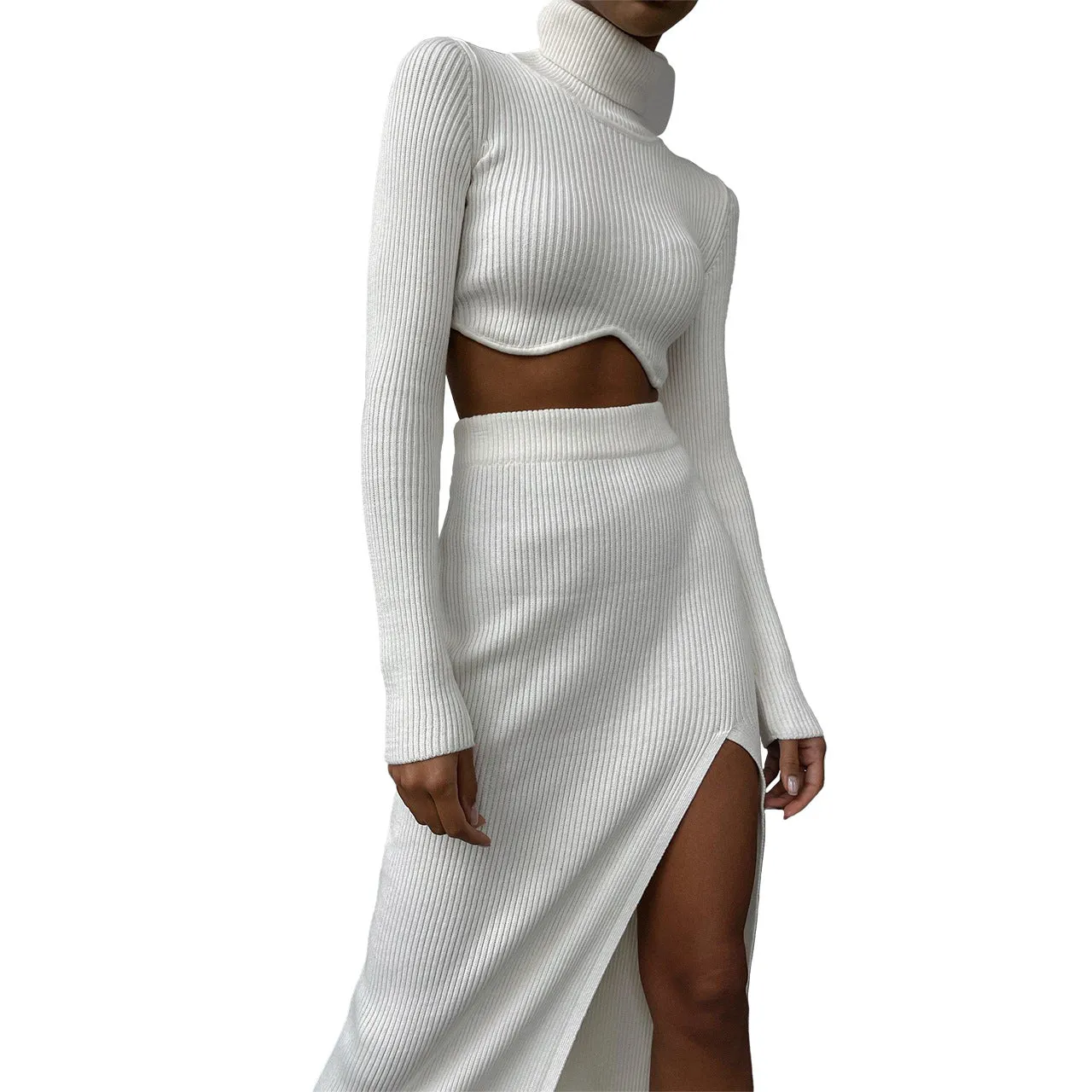 Luna Threaded Skirt Top Set