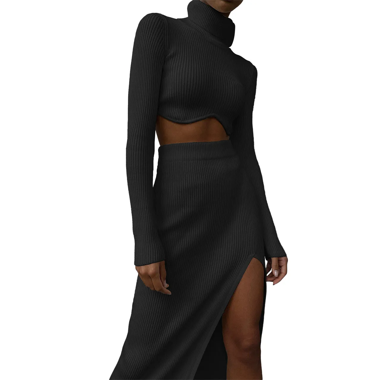 Luna Threaded Skirt Top Set