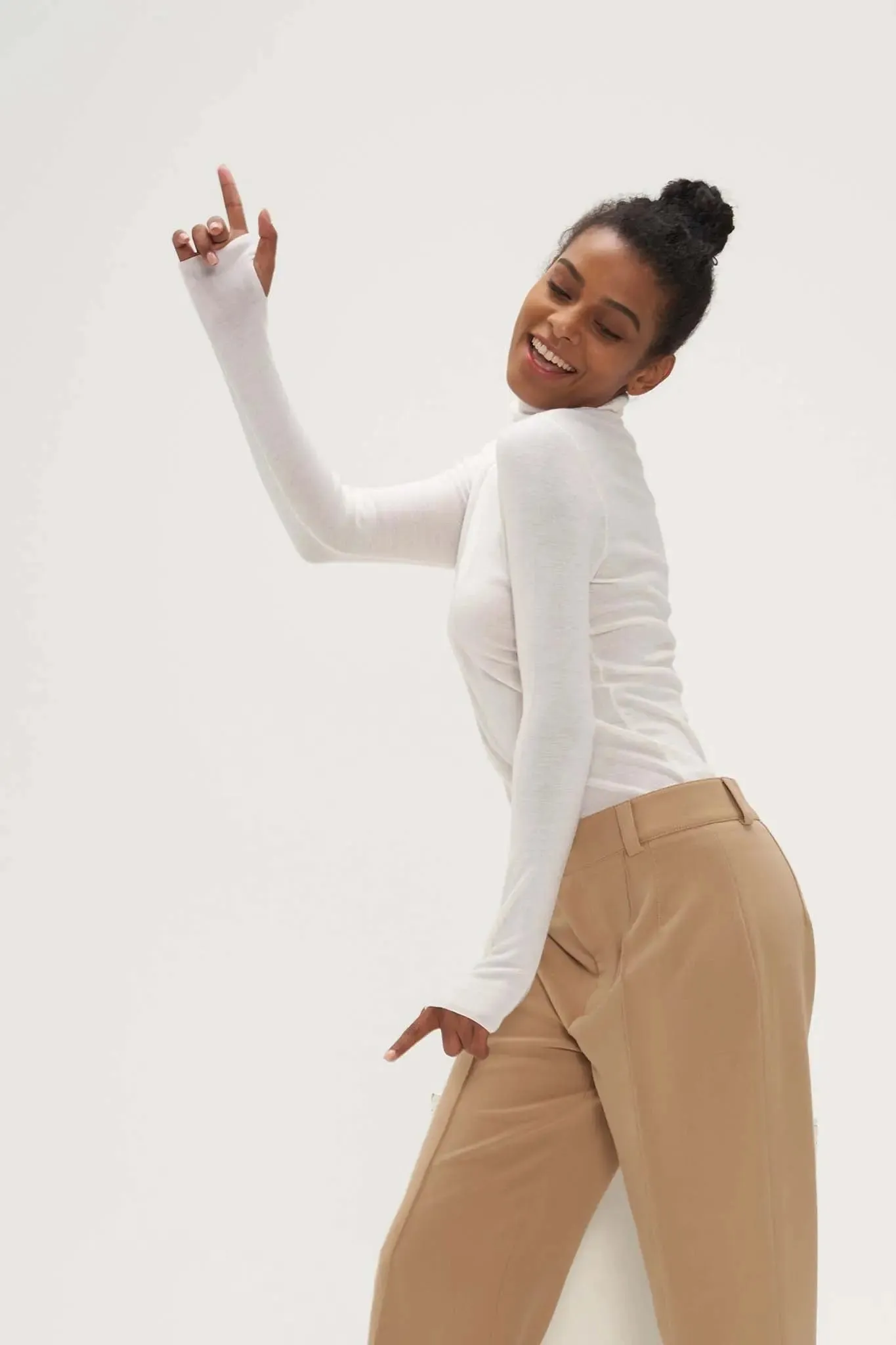 Merino Wool Turtleneck Sweater
