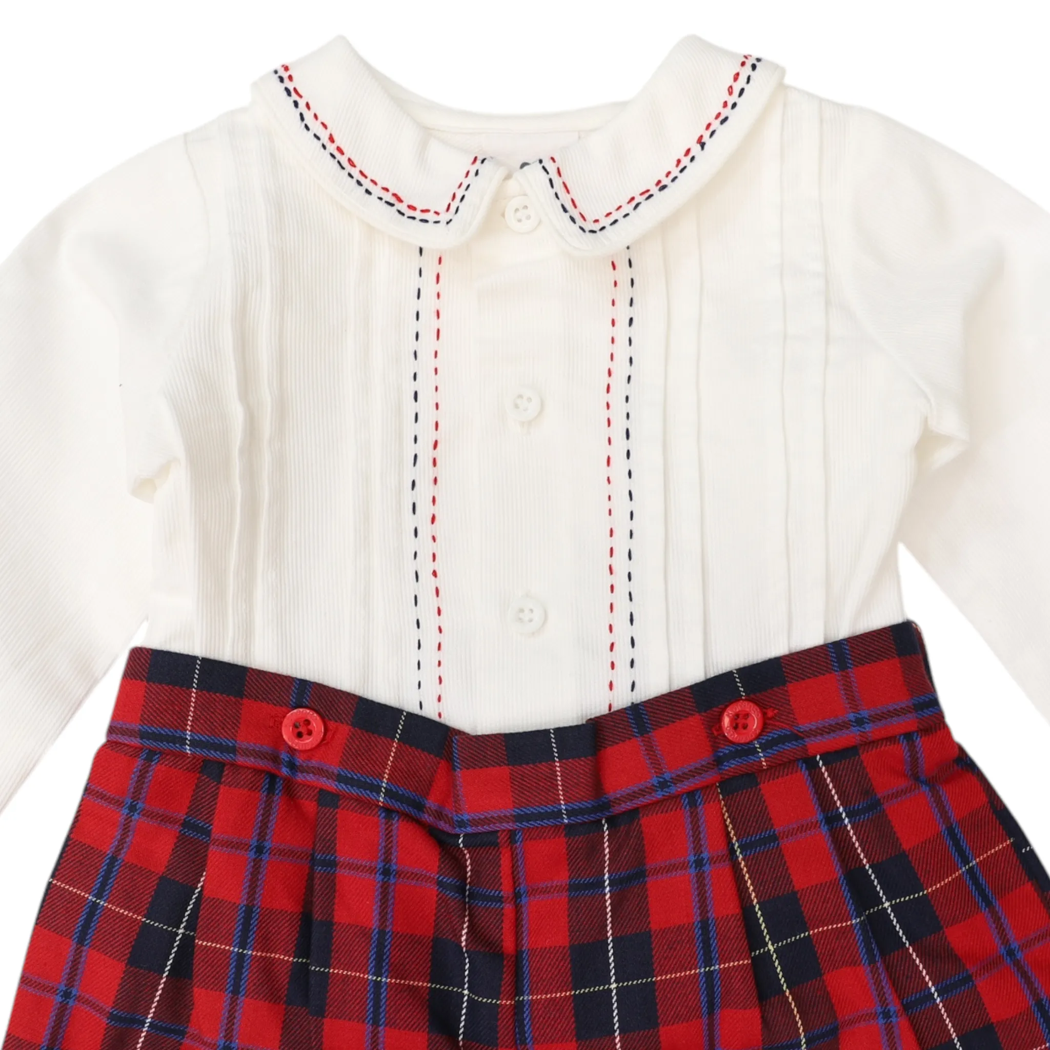 Plaid Shirt & Pant Set