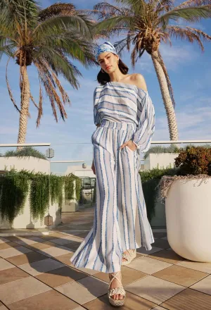 Positanto Viscose Pant │ Sorrento Stripe