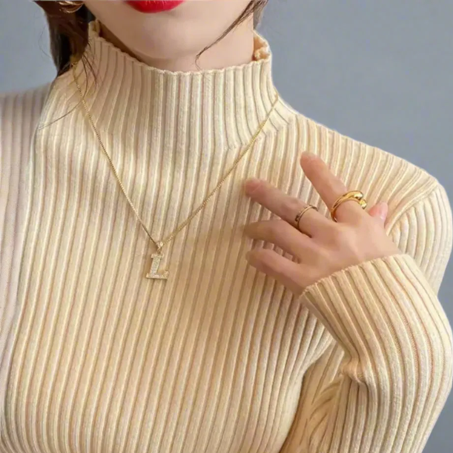 Ribbed Turtleneck