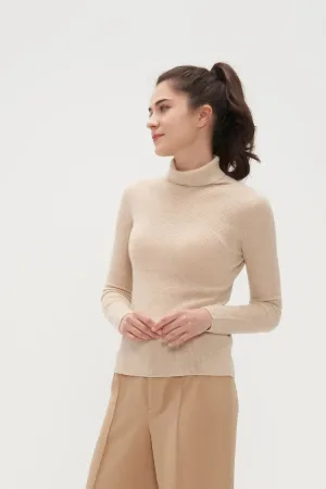 Slim Cashmere Turtleneck Sweater