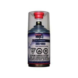SprayMax 3684068 2K 2-in-1 Headlight Clear Coat