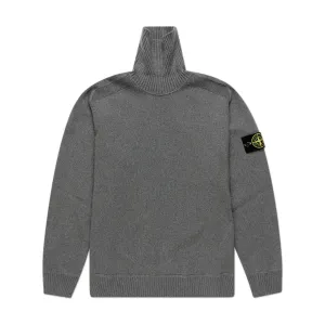 stone island knitted turtleneck (grey)