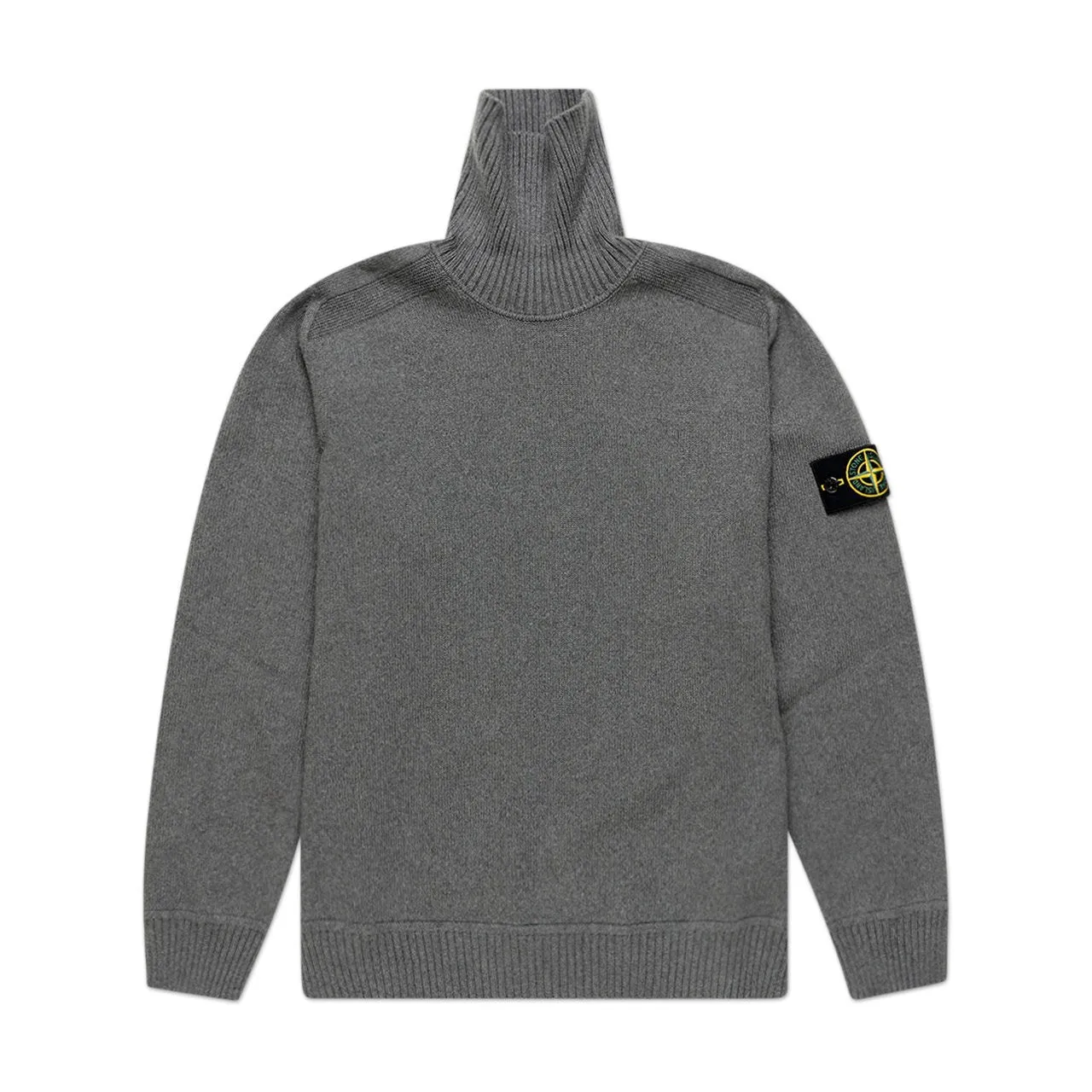 stone island knitted turtleneck (grey)