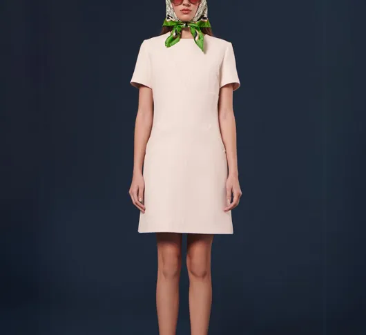Tara Jarmon - Rehane Double Canvas Dress in Ecru