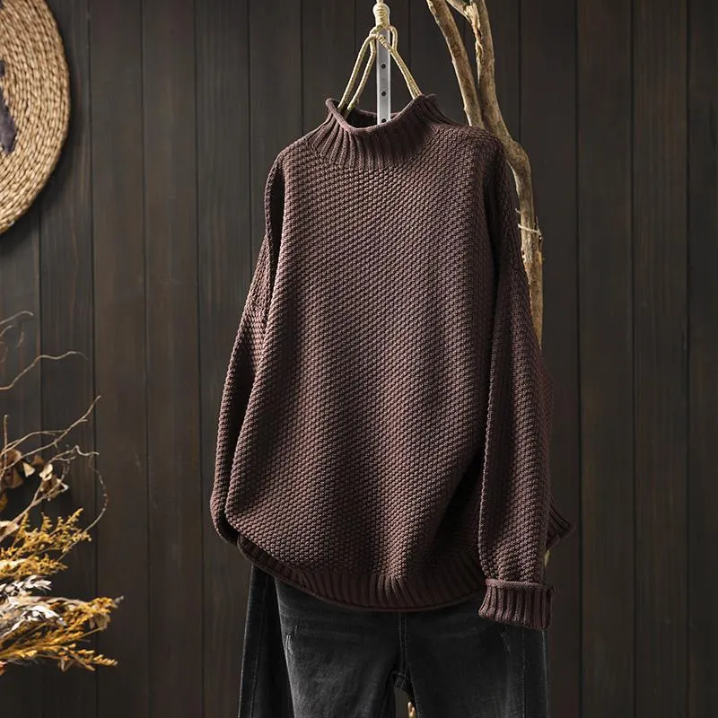 TESSA - KNITTED TURTLENECK SWEATER