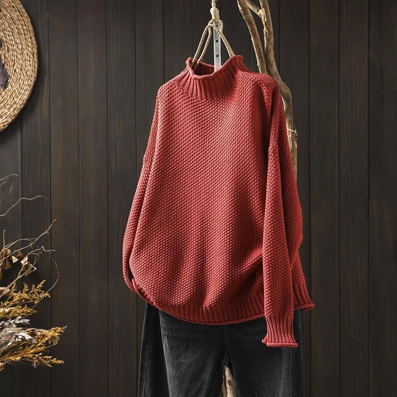 TESSA - KNITTED TURTLENECK SWEATER