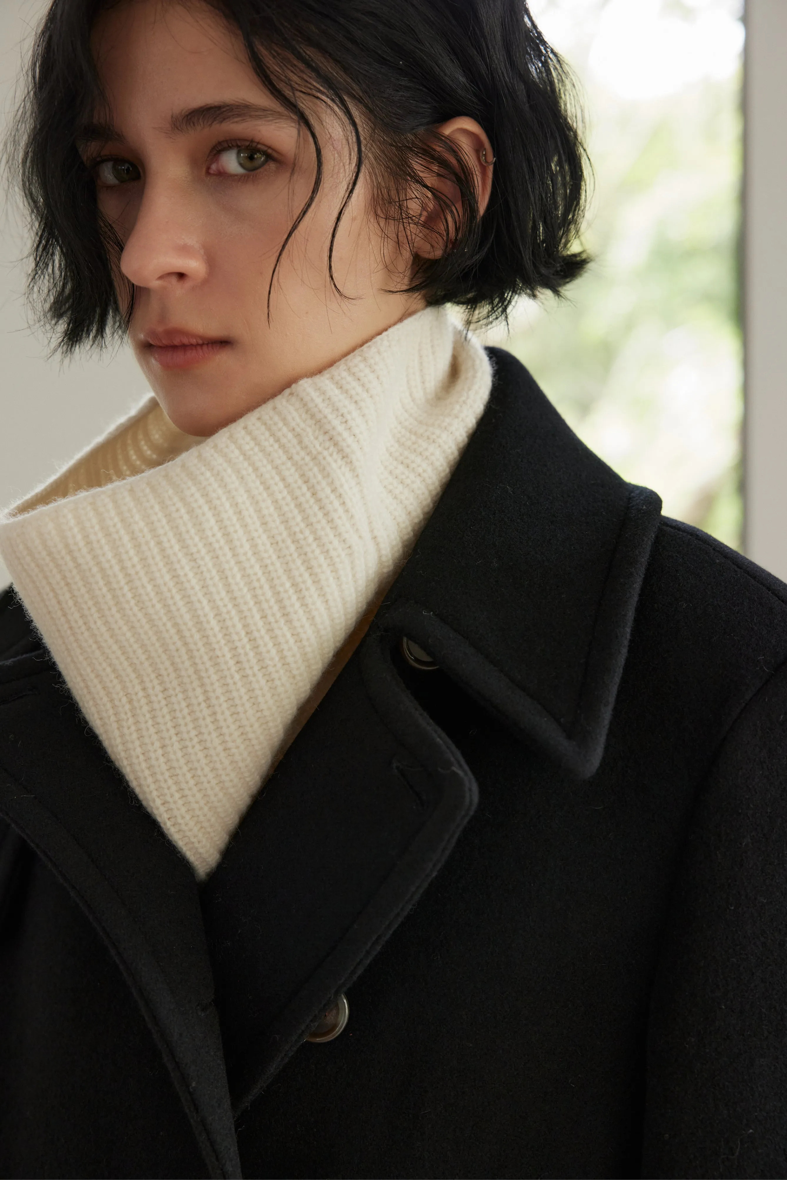 Turtleneck Mauteau Pullover