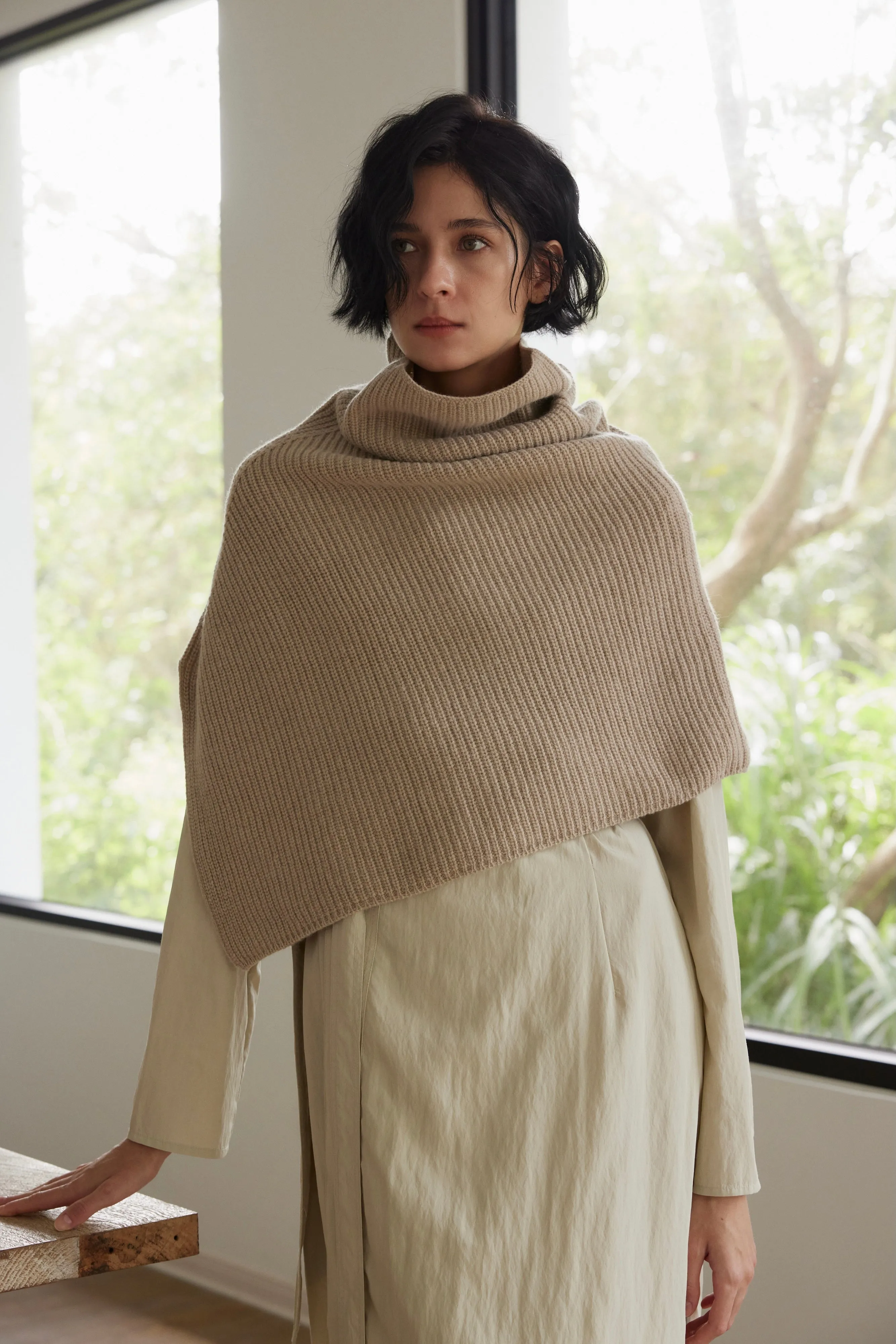 Turtleneck Mauteau Pullover