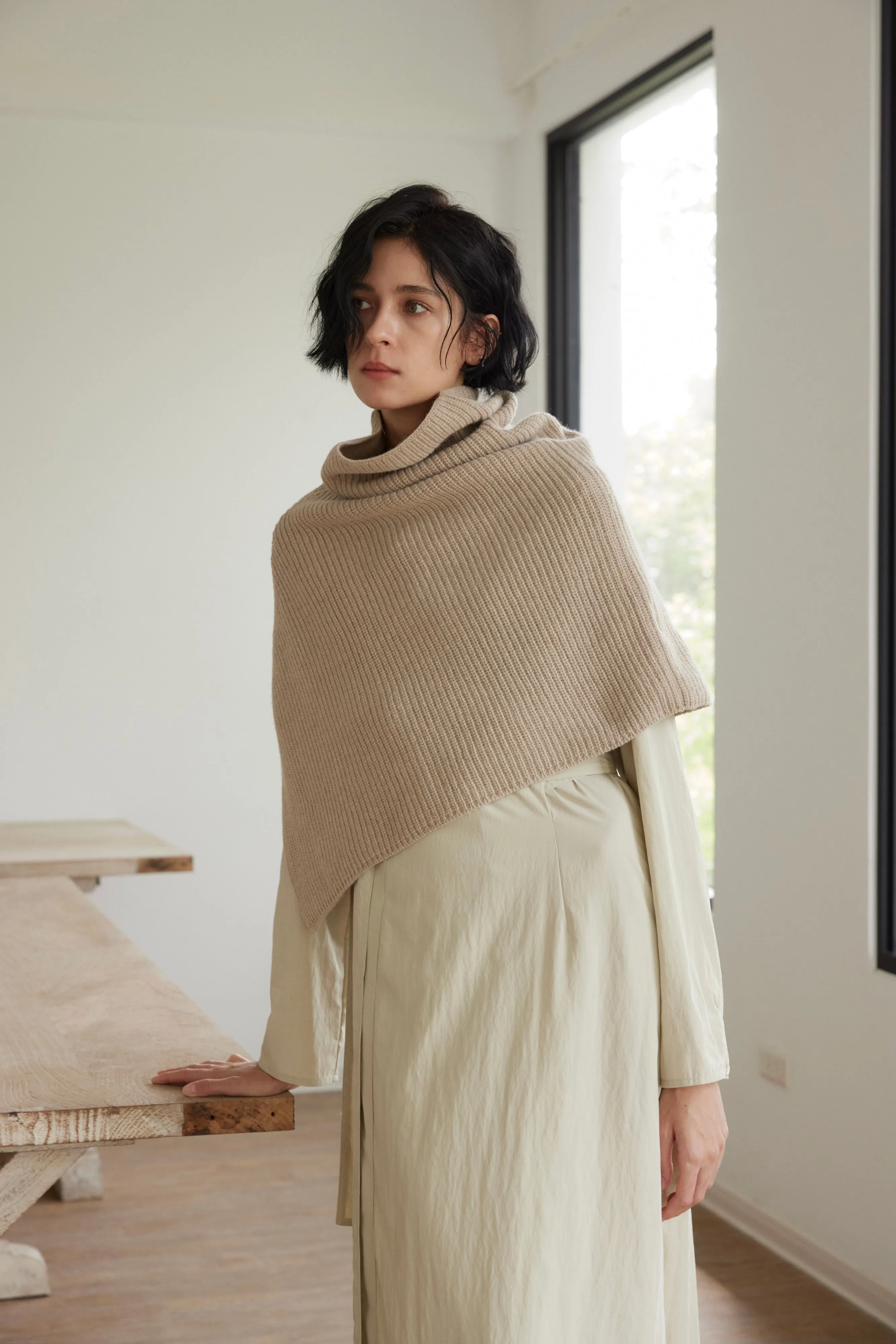 Turtleneck Mauteau Pullover