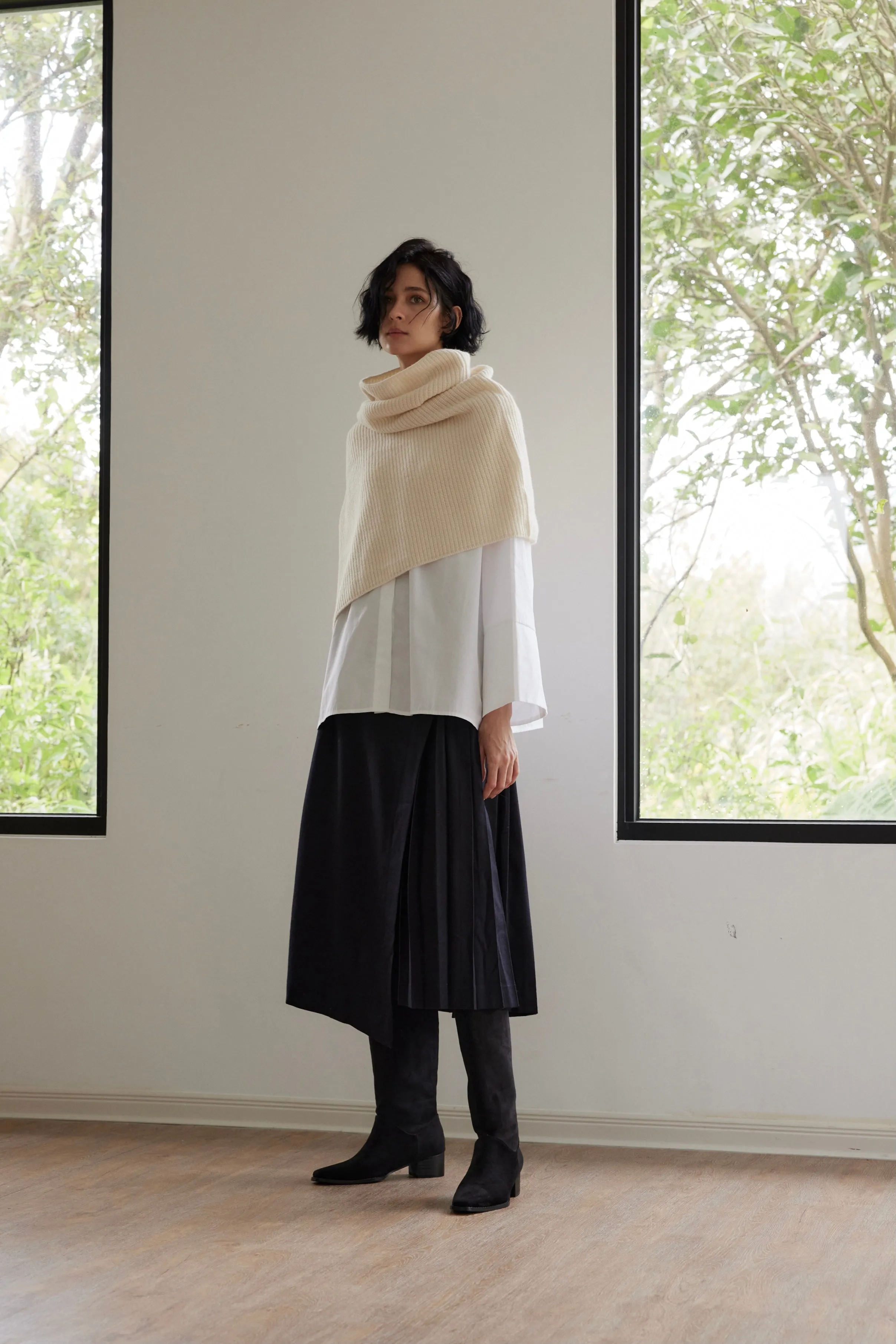 Turtleneck Mauteau Pullover