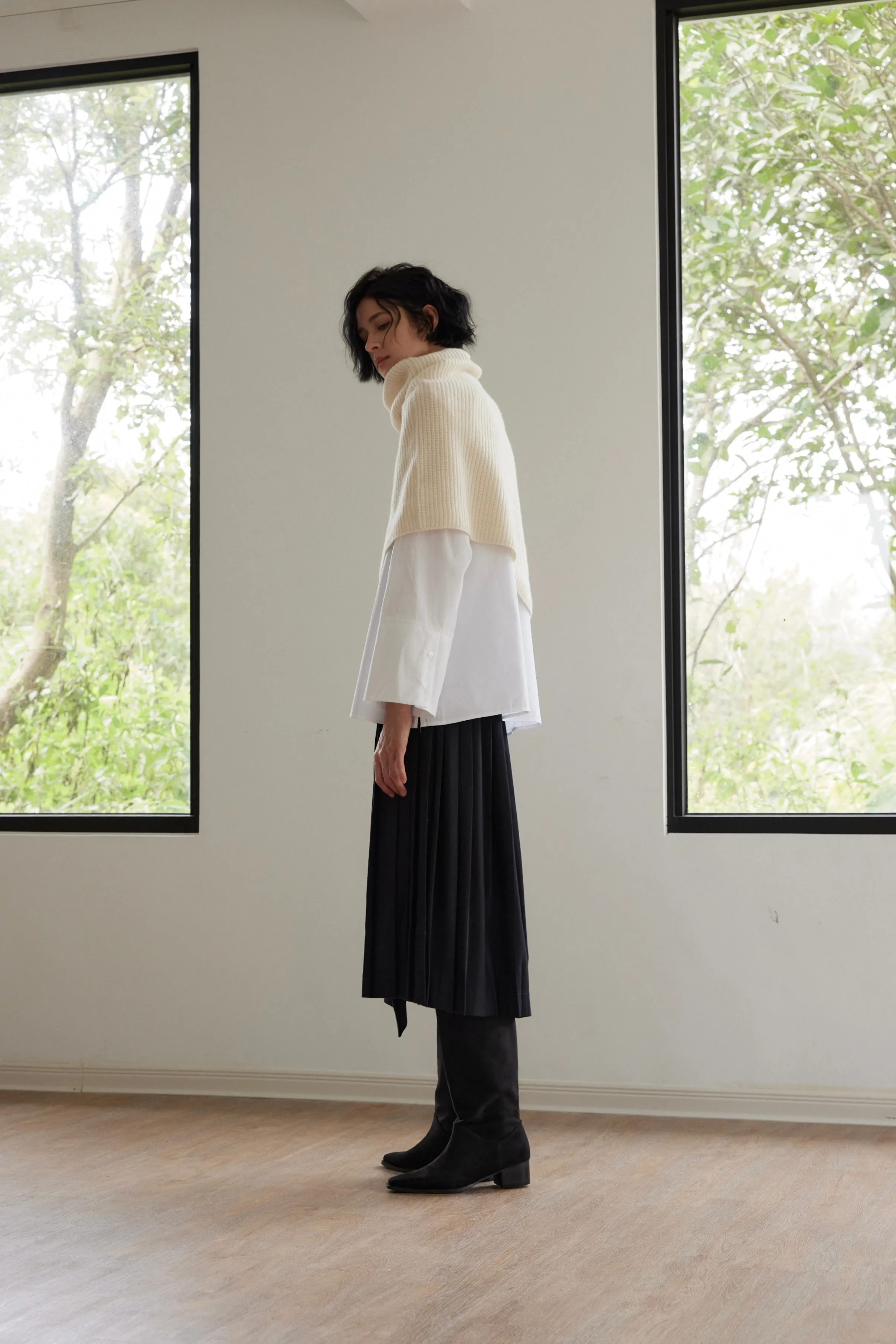 Turtleneck Mauteau Pullover