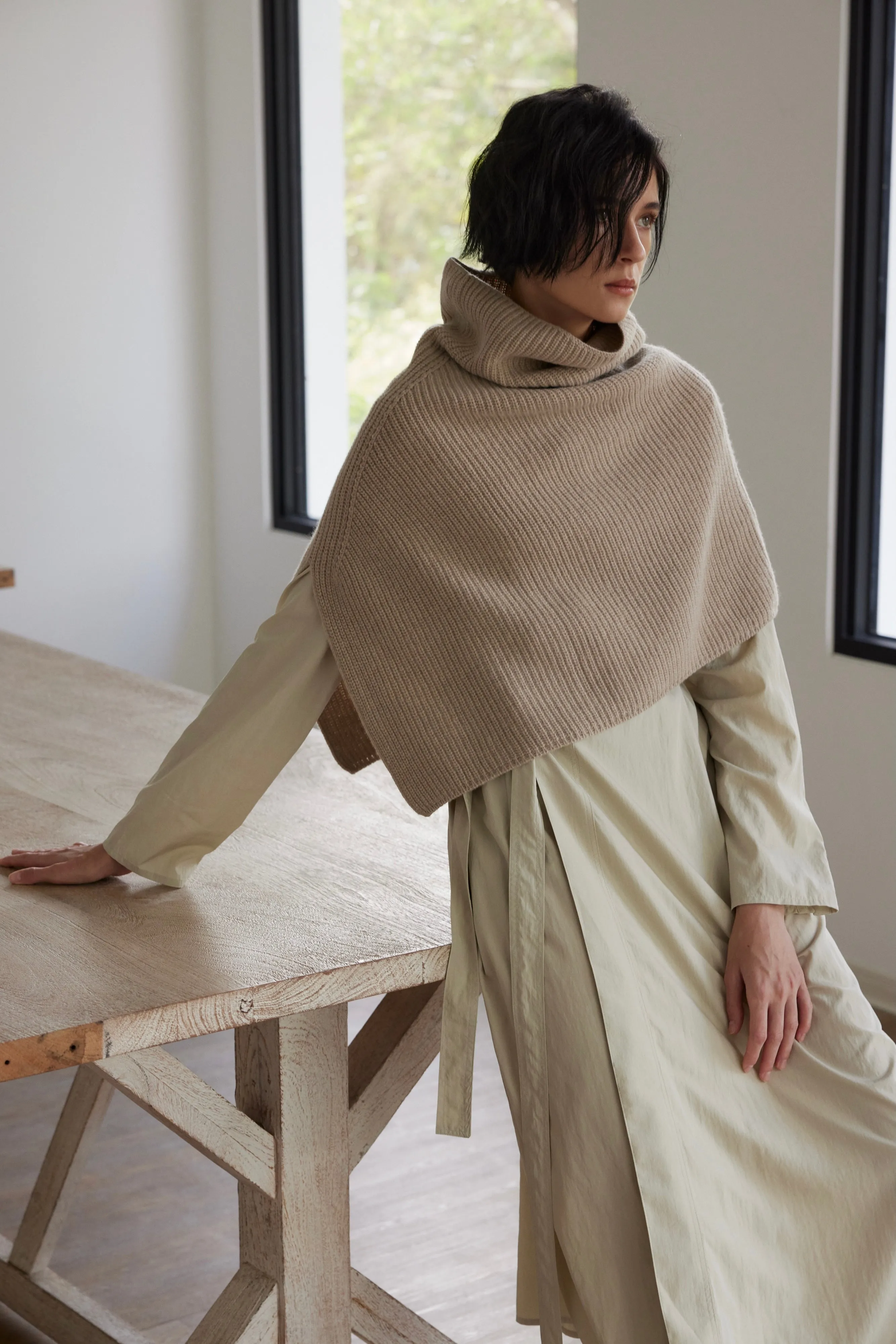Turtleneck Mauteau Pullover
