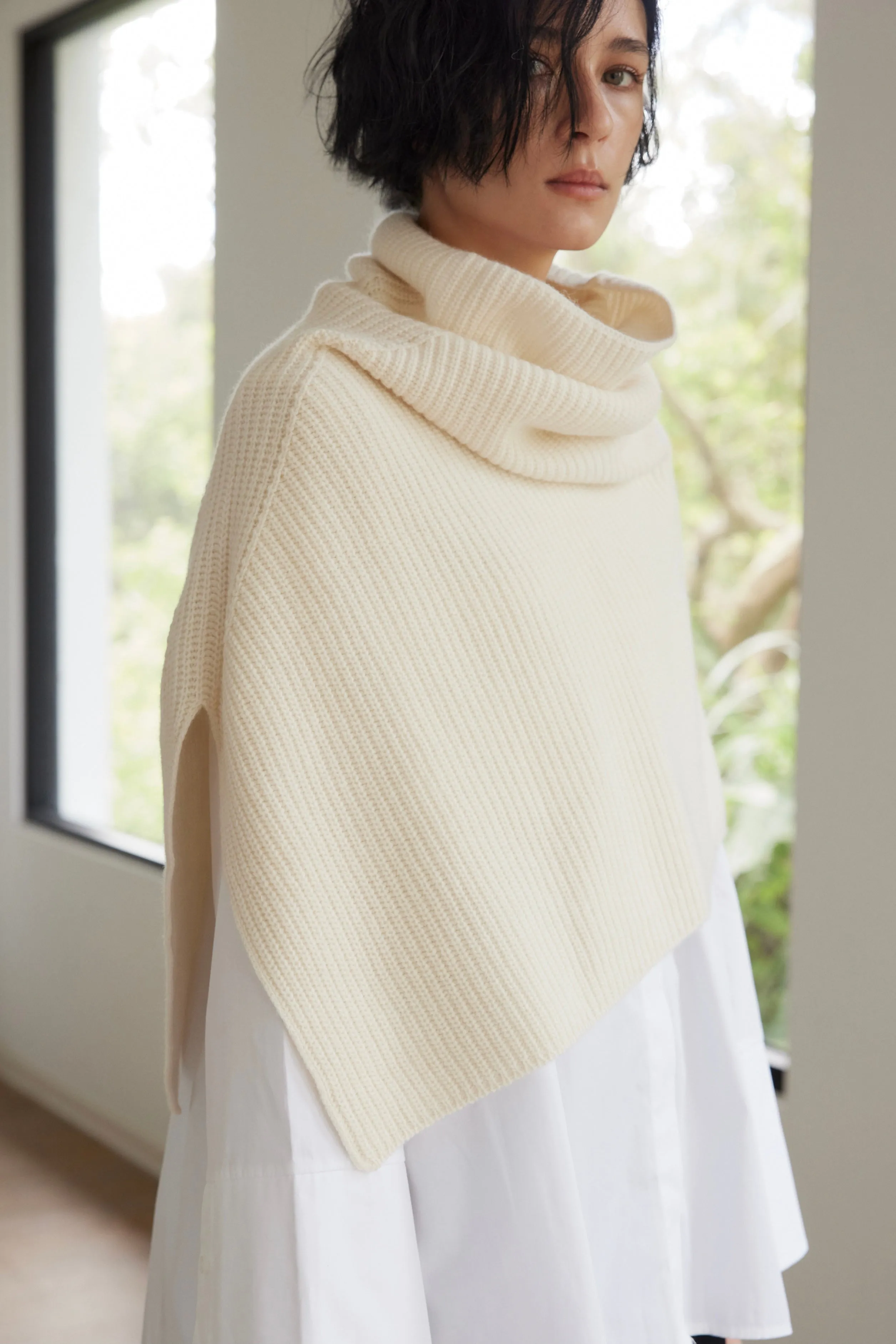 Turtleneck Mauteau Pullover