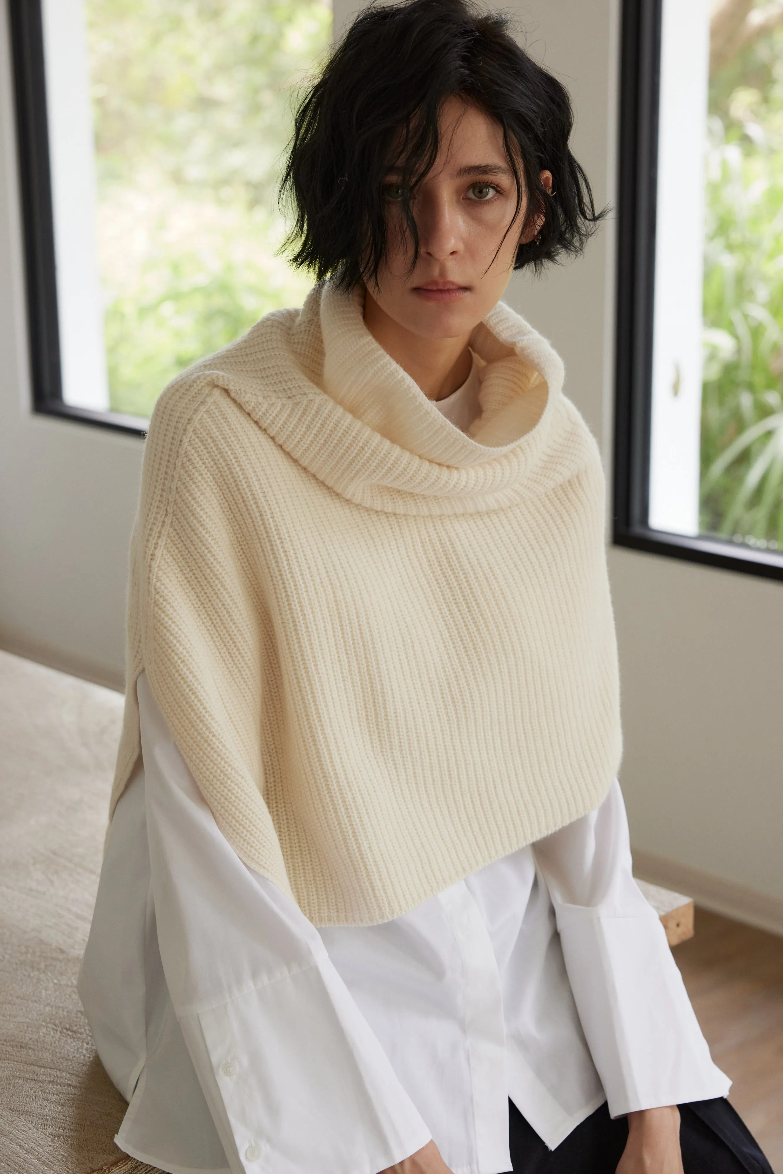 Turtleneck Mauteau Pullover