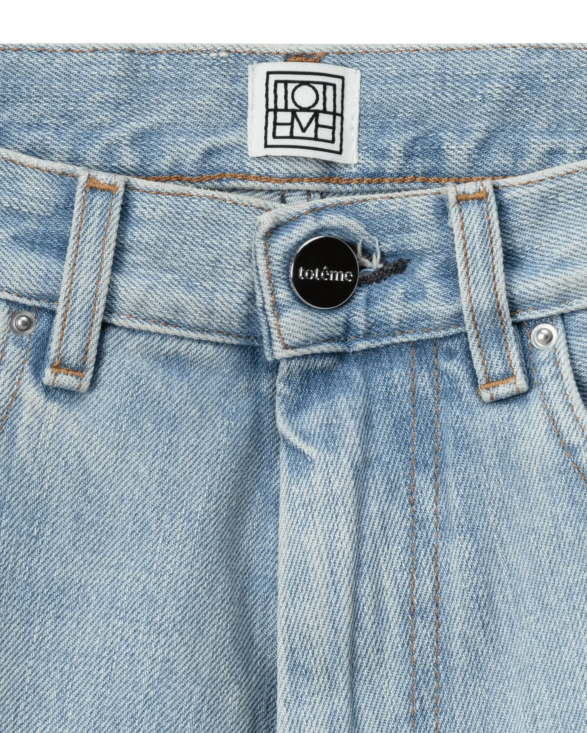 Twisted Seam Cropped Jeans
