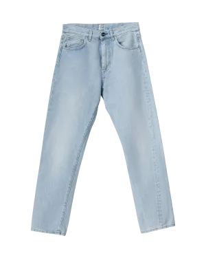 Twisted Seam Cropped Jeans