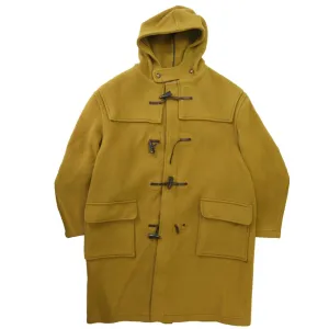 Vintage Gloverall Duffle Wool Coat Jacket Size Large Green