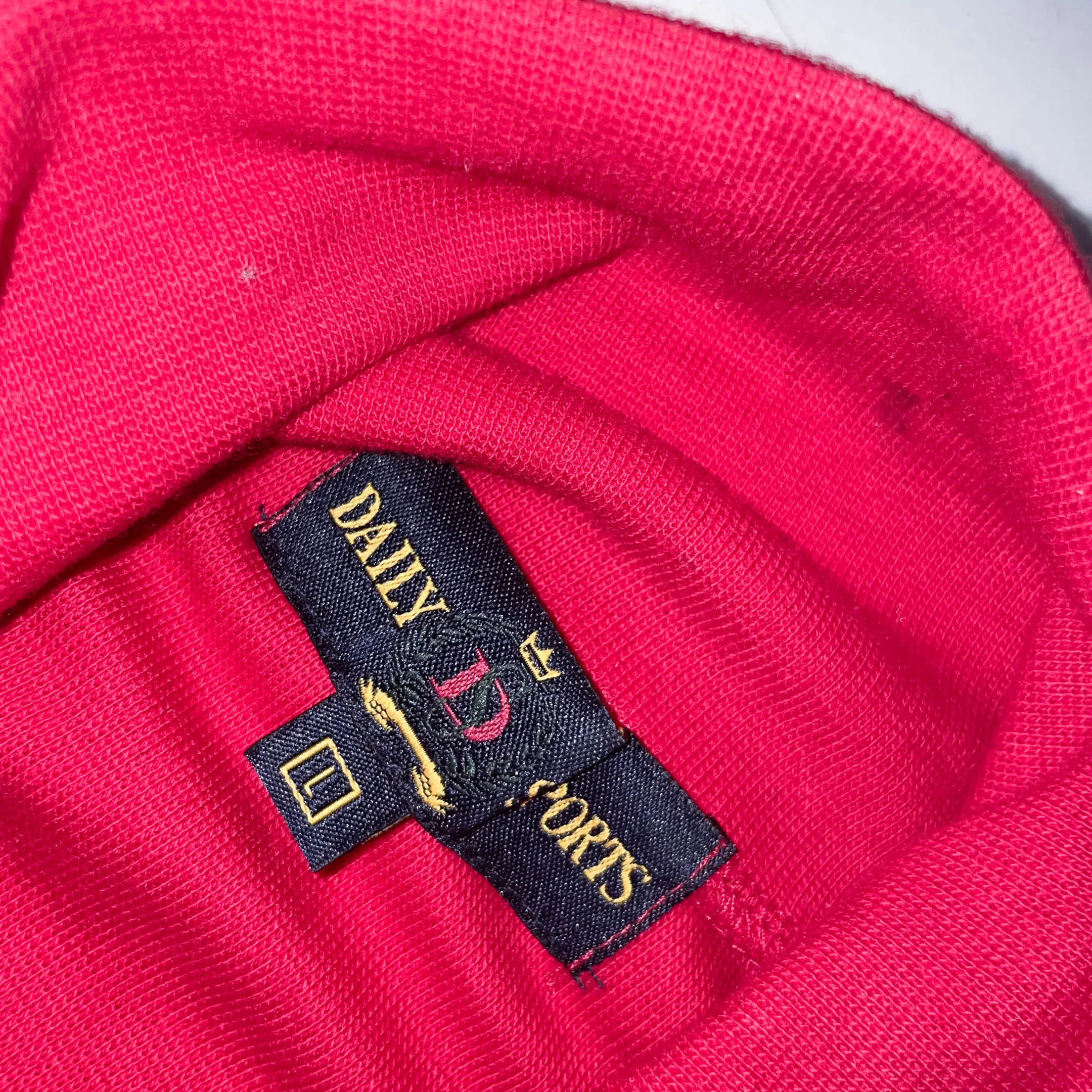 Vintage Red Daily Sport womens turtleneck sweatshirt M/L