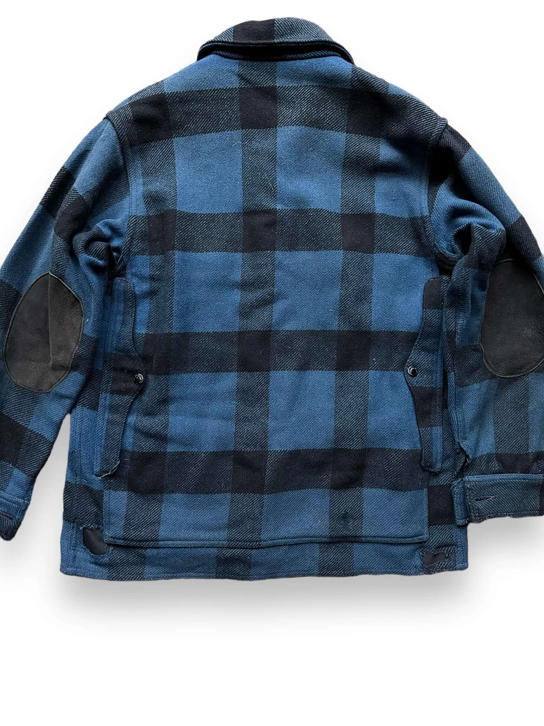 Vintage Union Made Filson Cobalt Blue & Black All Use Coat SZ 46  |  Vintage Filson Workwear Seattle | Barn Owl Vintage Seattle
