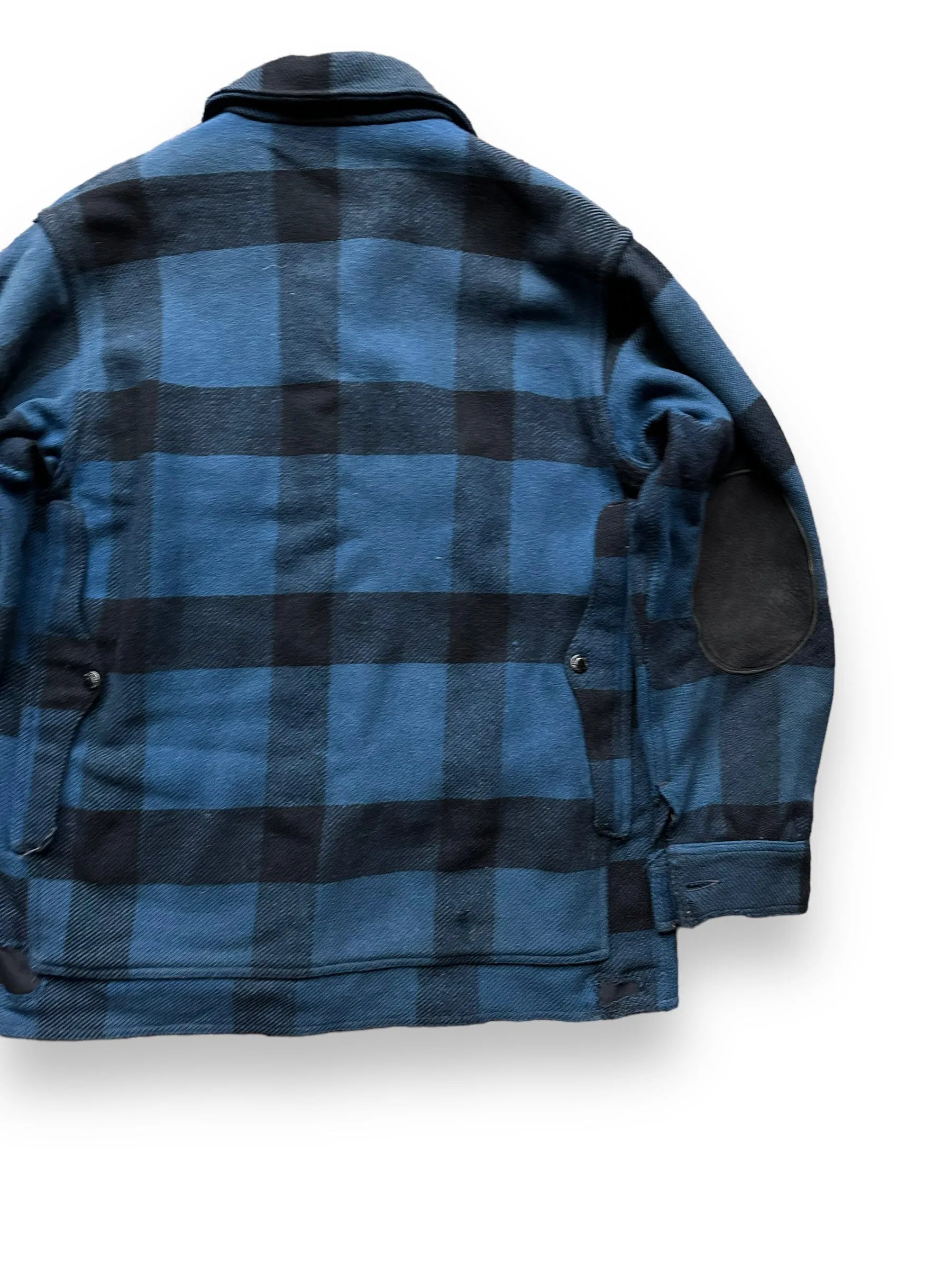 Vintage Union Made Filson Cobalt Blue & Black All Use Coat SZ 46  |  Vintage Filson Workwear Seattle | Barn Owl Vintage Seattle