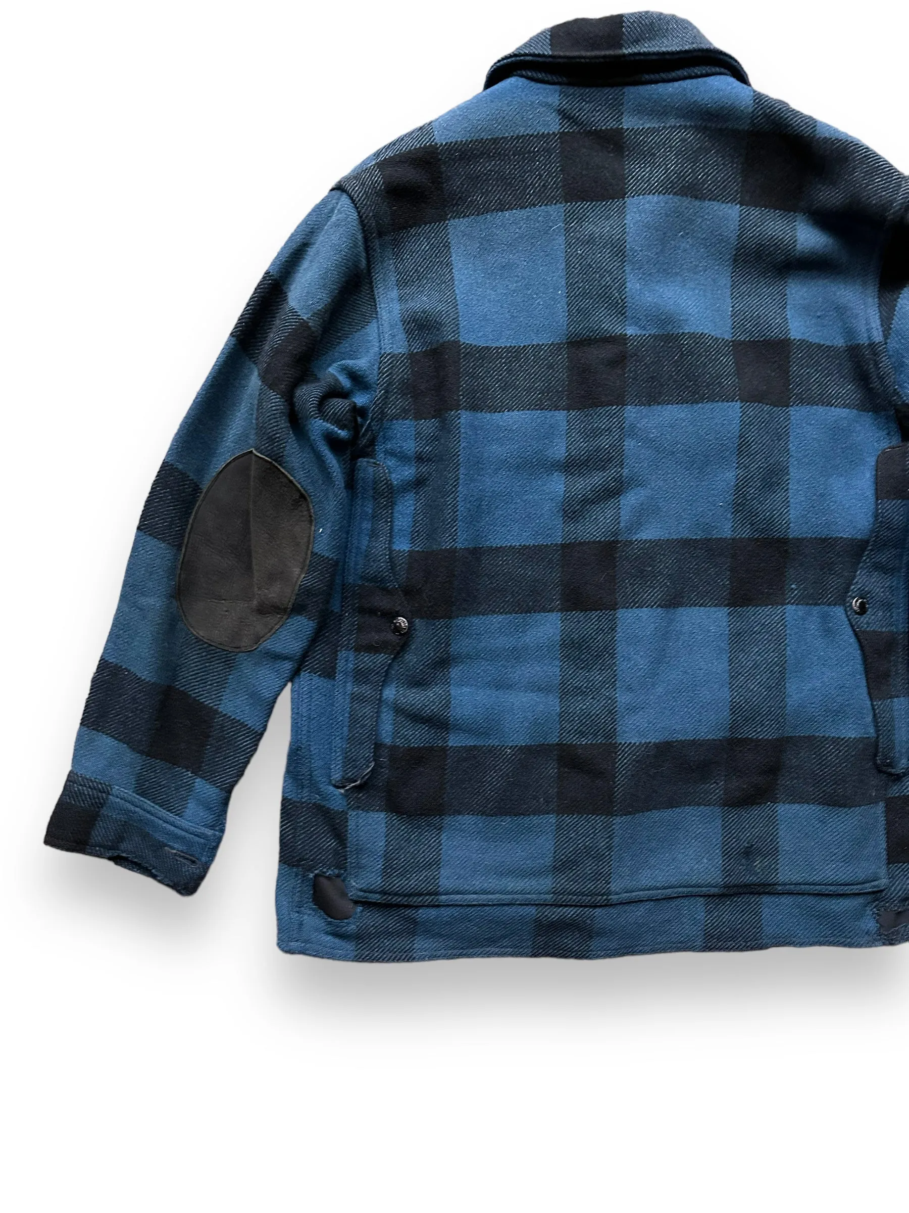 Vintage Union Made Filson Cobalt Blue & Black All Use Coat SZ 46  |  Vintage Filson Workwear Seattle | Barn Owl Vintage Seattle