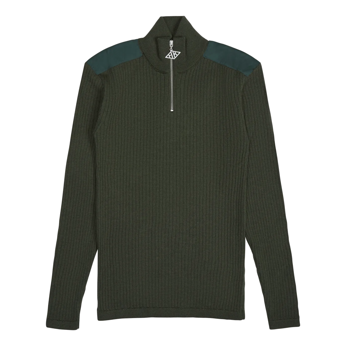 Zip Turtleneck Army Green